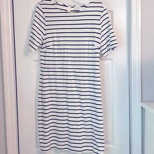 J. By j Crew strip dress size M